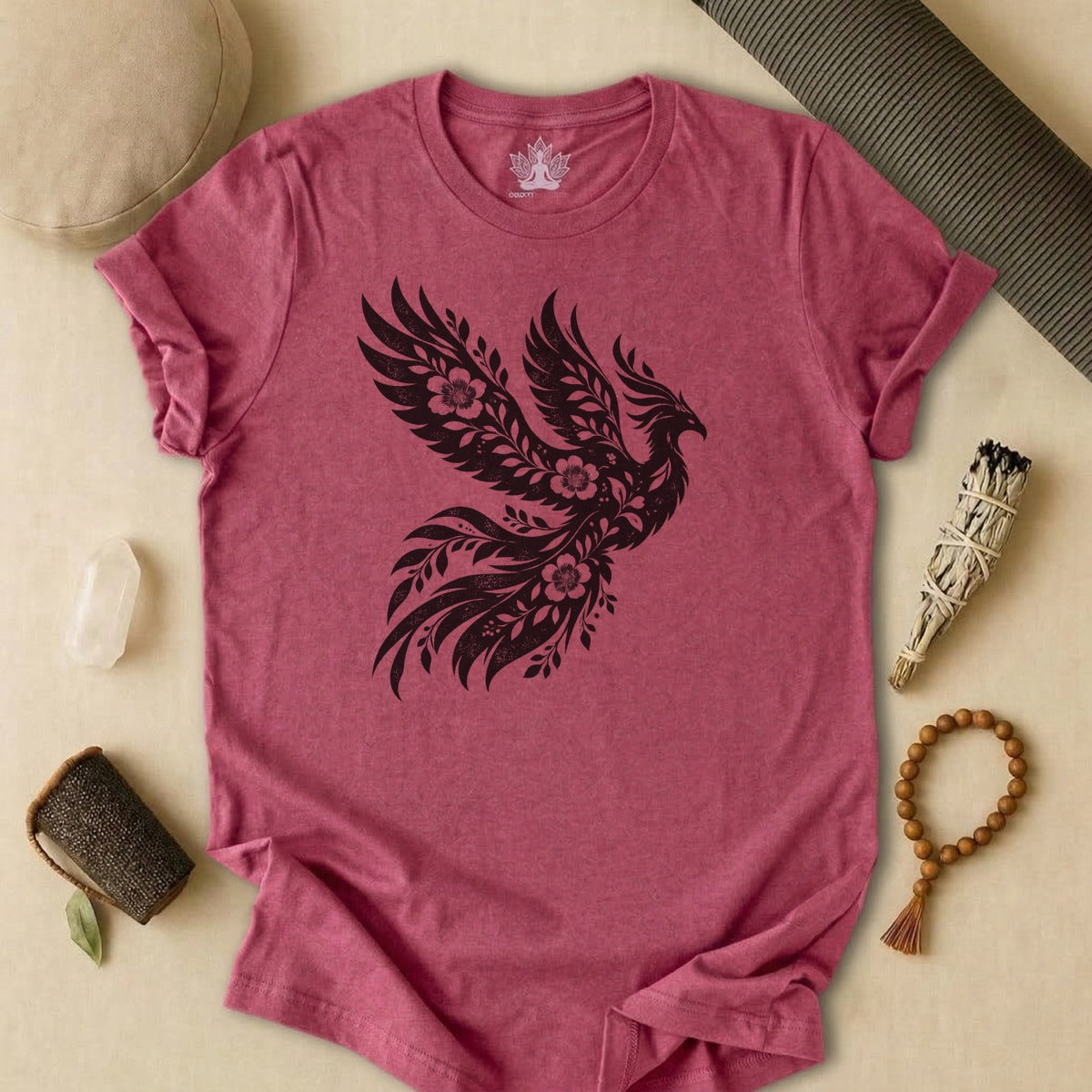 Boho Botanical Phoenix Tee