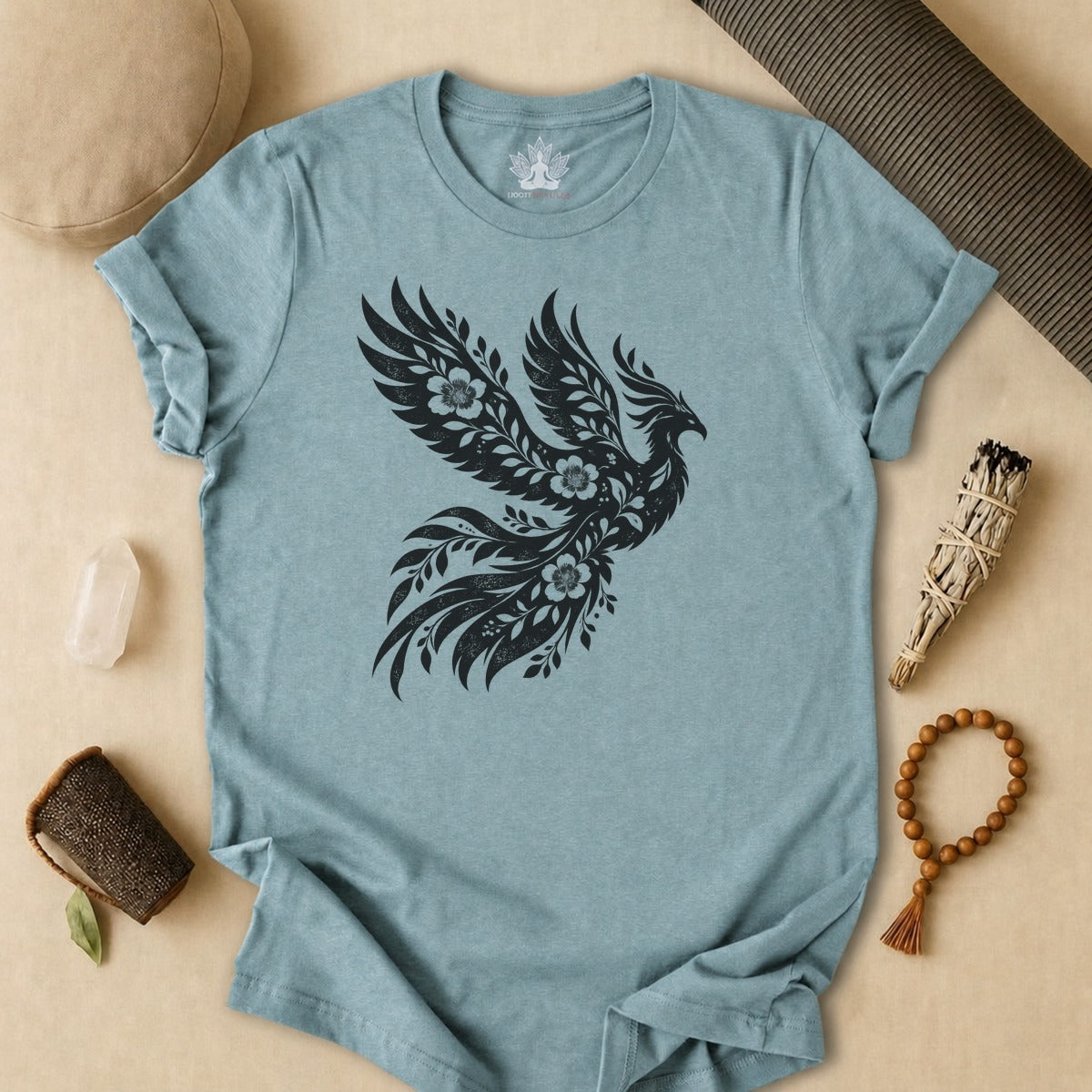 Boho Botanical Phoenix Tee