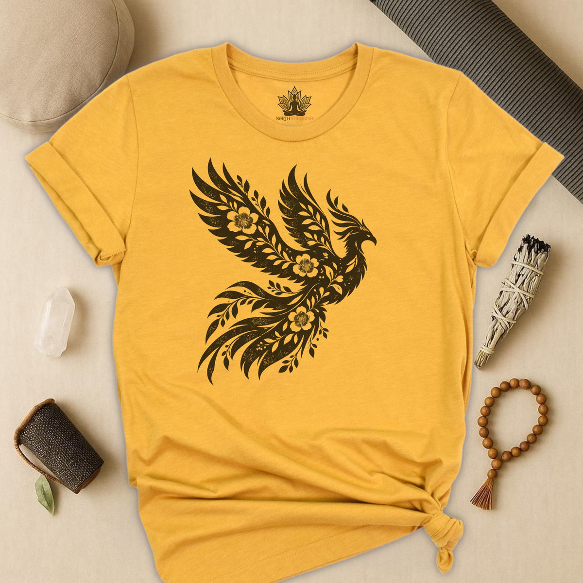 Boho Botanical Phoenix Tee