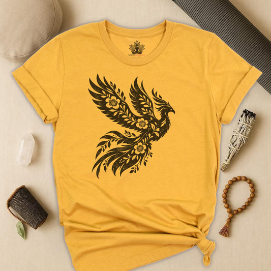 Boho Botanical Phoenix Tee