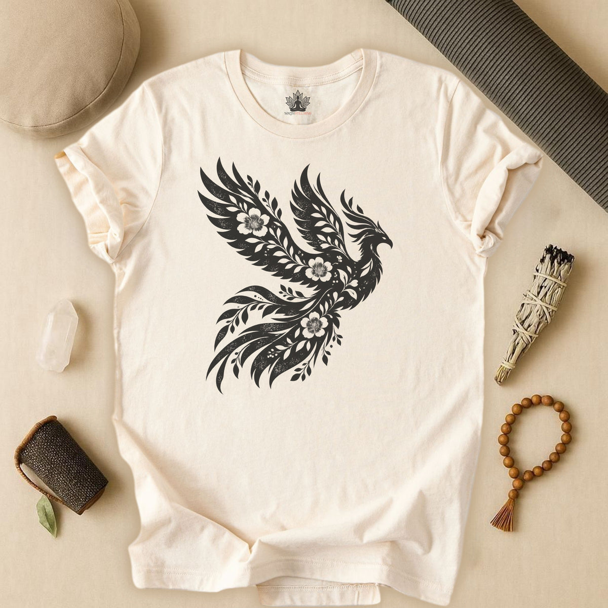 Boho Botanical Phoenix Tee