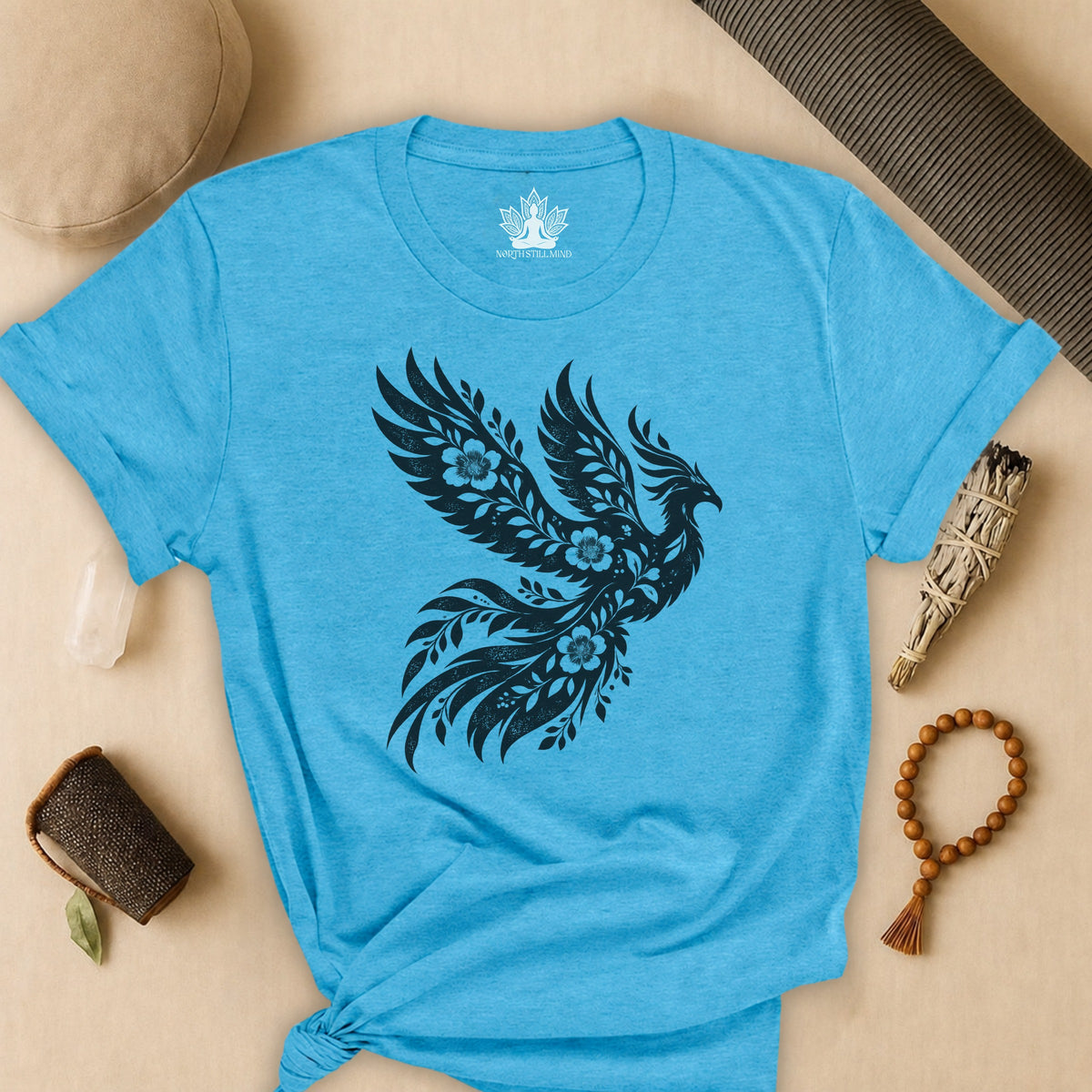 Boho Botanical Phoenix Tee