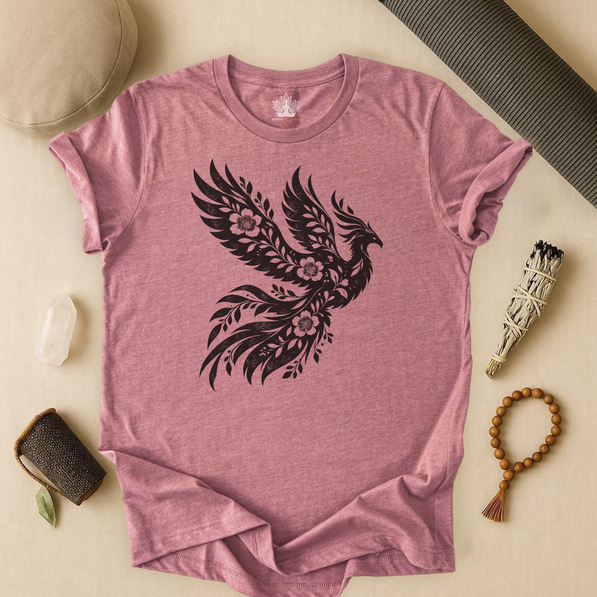 Boho Botanical Phoenix Tee
