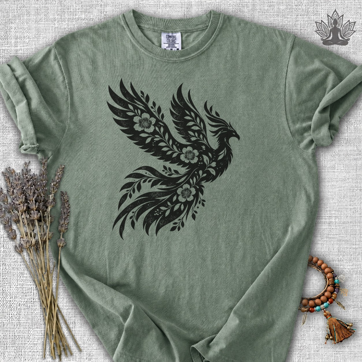 Boho Botanical Phoenix Comfort Colors® Tee