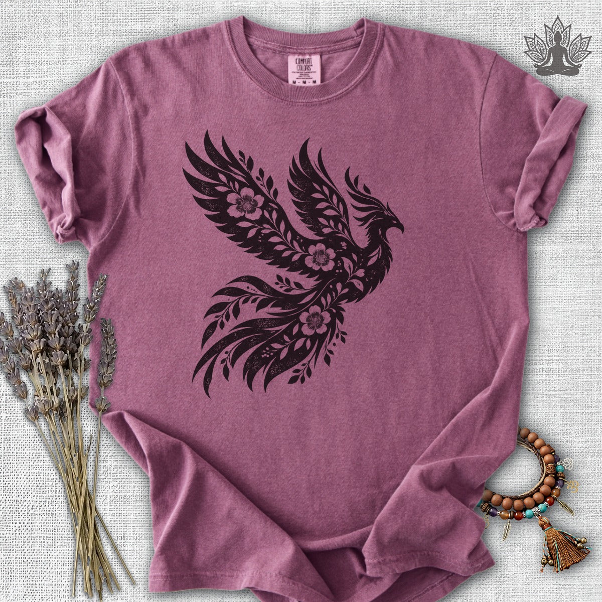 Boho Botanical Phoenix Comfort Colors® Tee