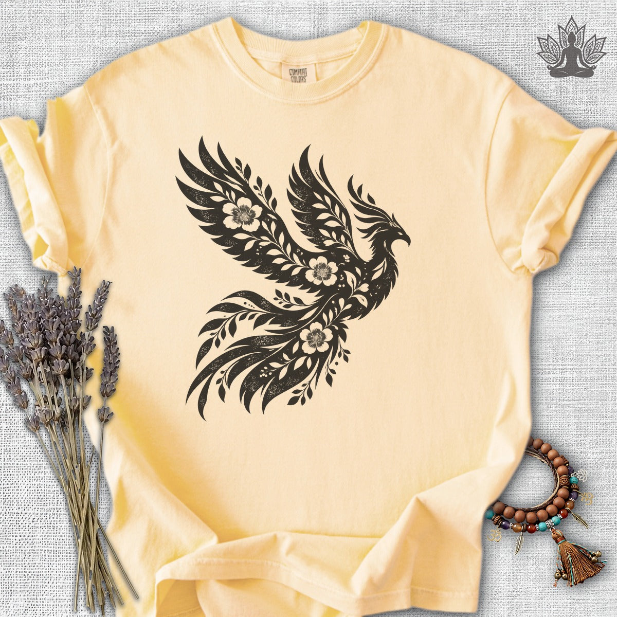 Boho Botanical Phoenix Comfort Colors® Tee