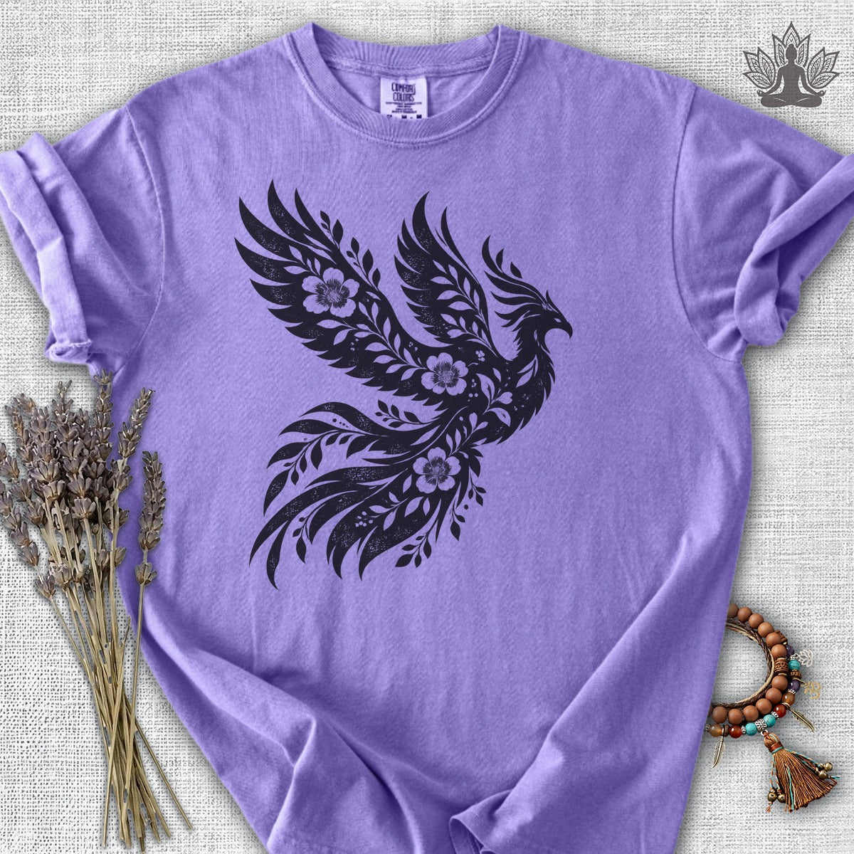 Boho Botanical Phoenix Comfort Colors® Tee