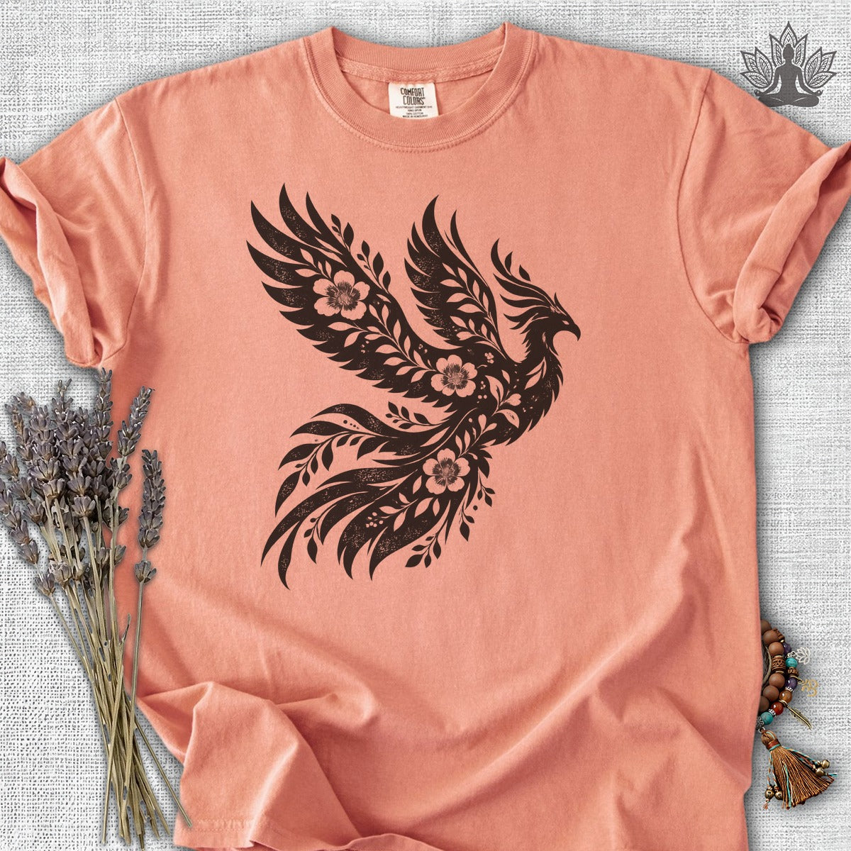 Boho Botanical Phoenix Comfort Colors® Tee