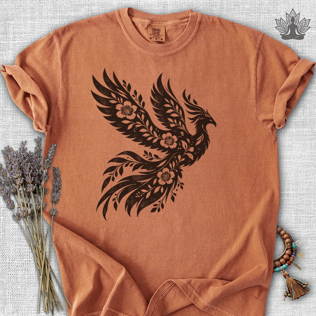 Boho Botanical Phoenix Comfort Colors® Tee
