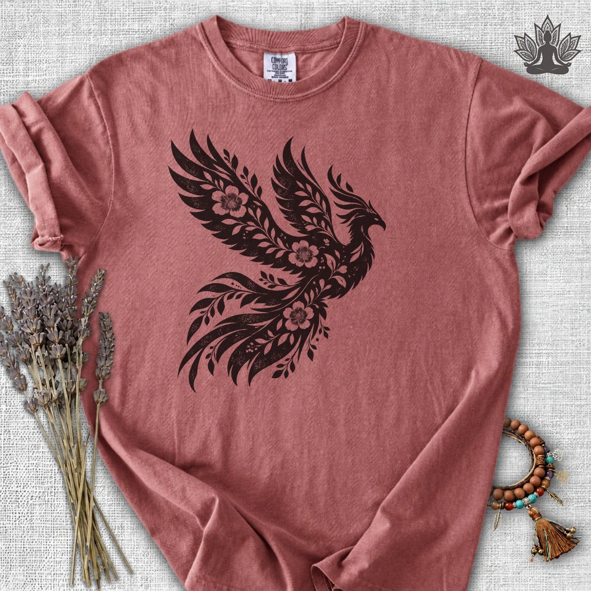 Boho Botanical Phoenix Comfort Colors® Tee