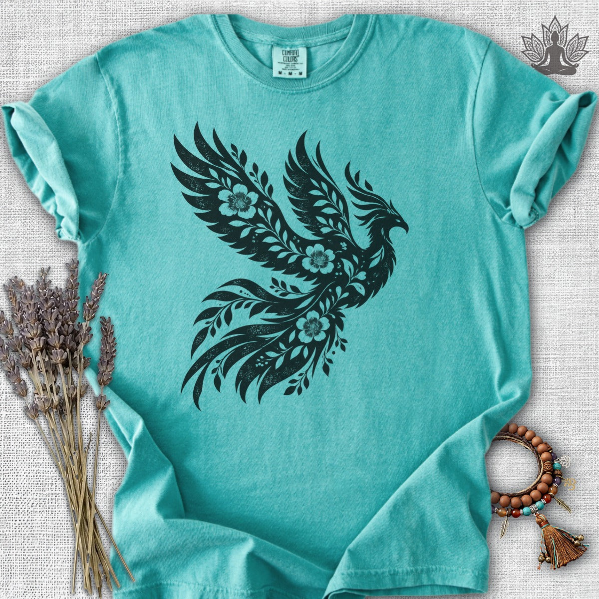 Boho Botanical Phoenix Comfort Colors® Tee