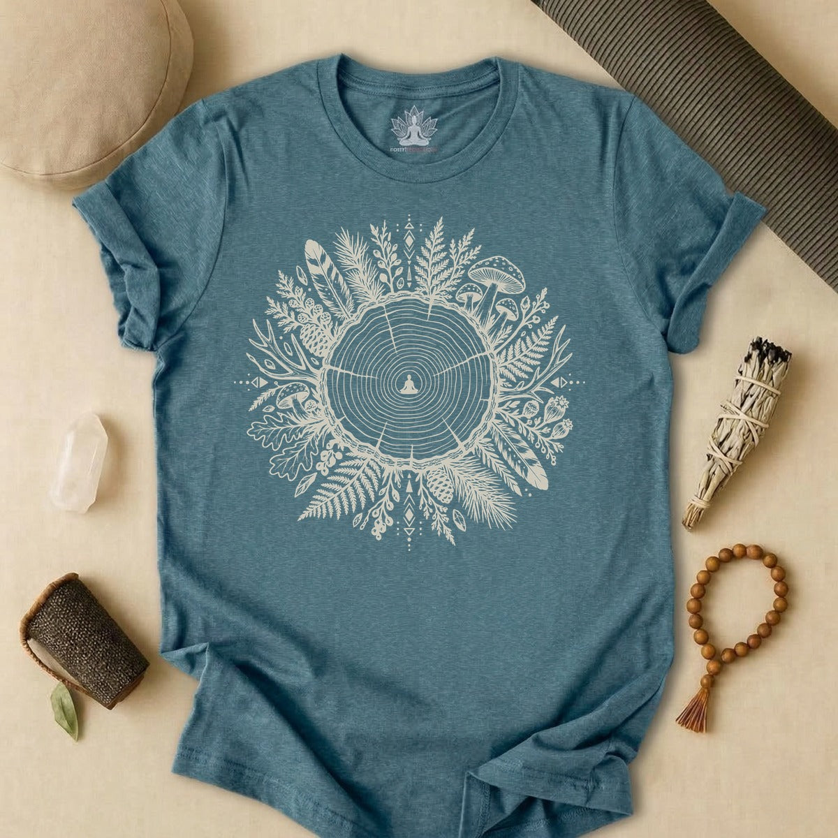 The Quiet Center Woodland Tee