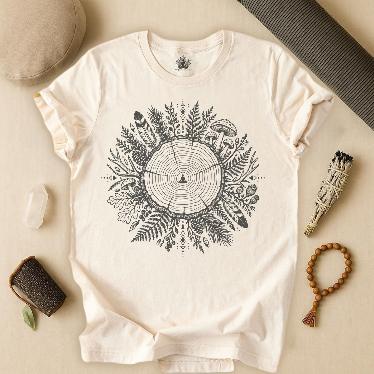 The Quiet Center Woodland Tee