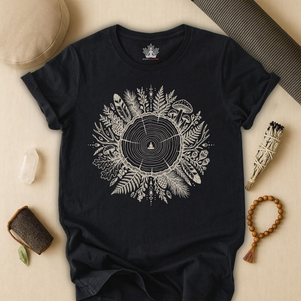 The Quiet Center Woodland Tee