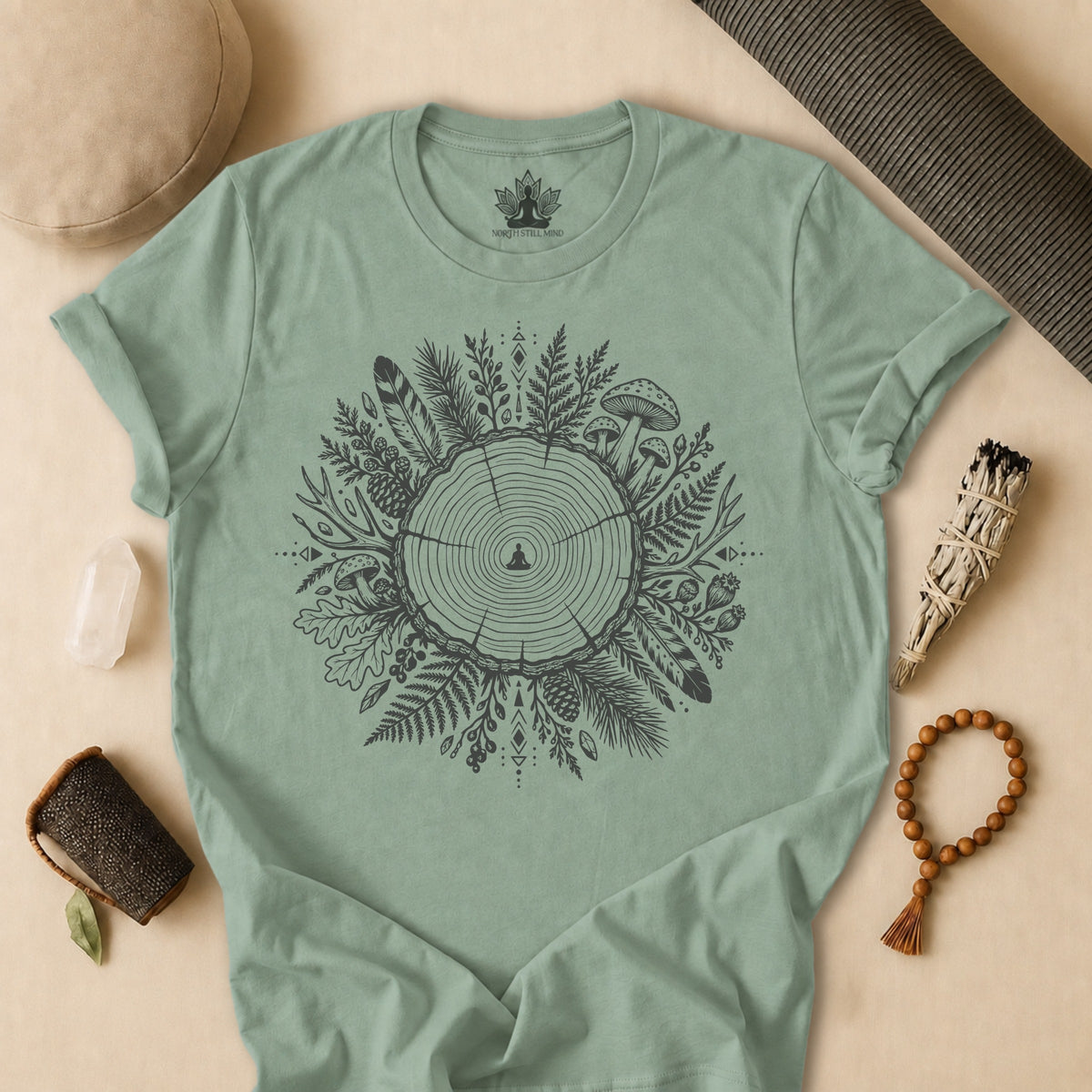 The Quiet Center Woodland Tee