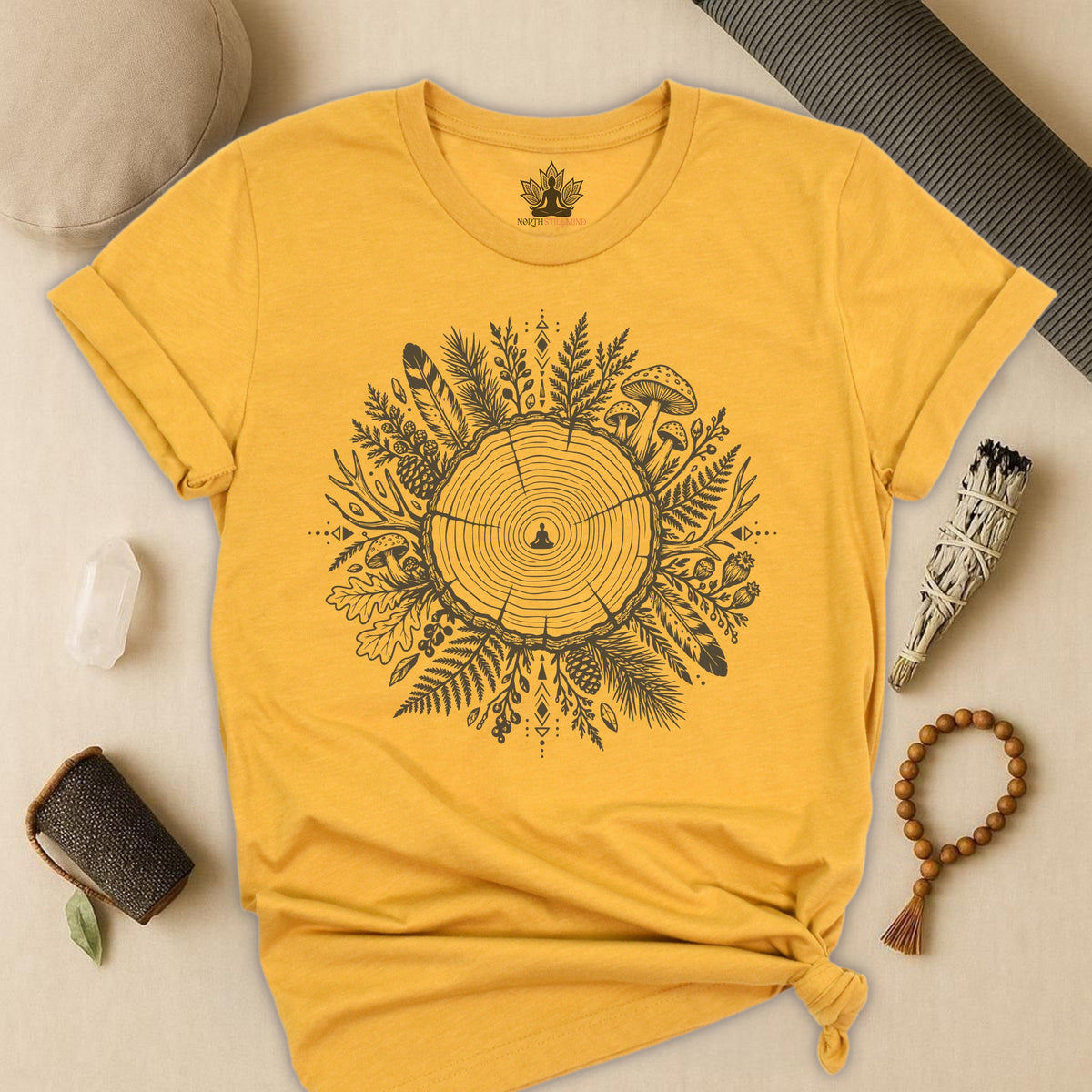 The Quiet Center Woodland Tee