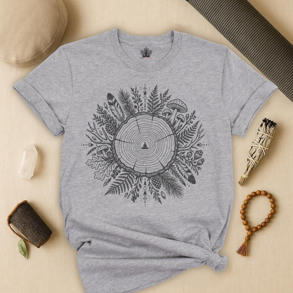 The Quiet Center Woodland Tee