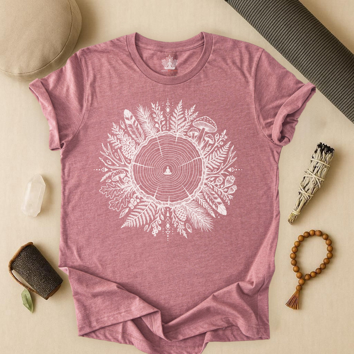 The Quiet Center Woodland Tee