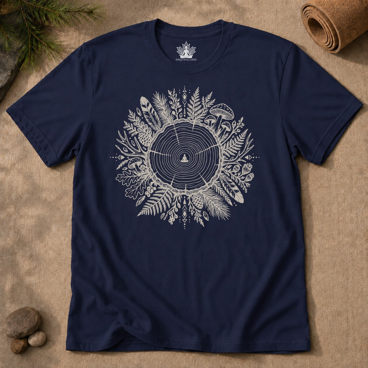 The Quiet Center Woodland Men Tee