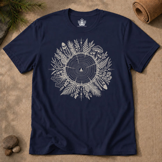 The Quiet Center Woodland Men Tee
