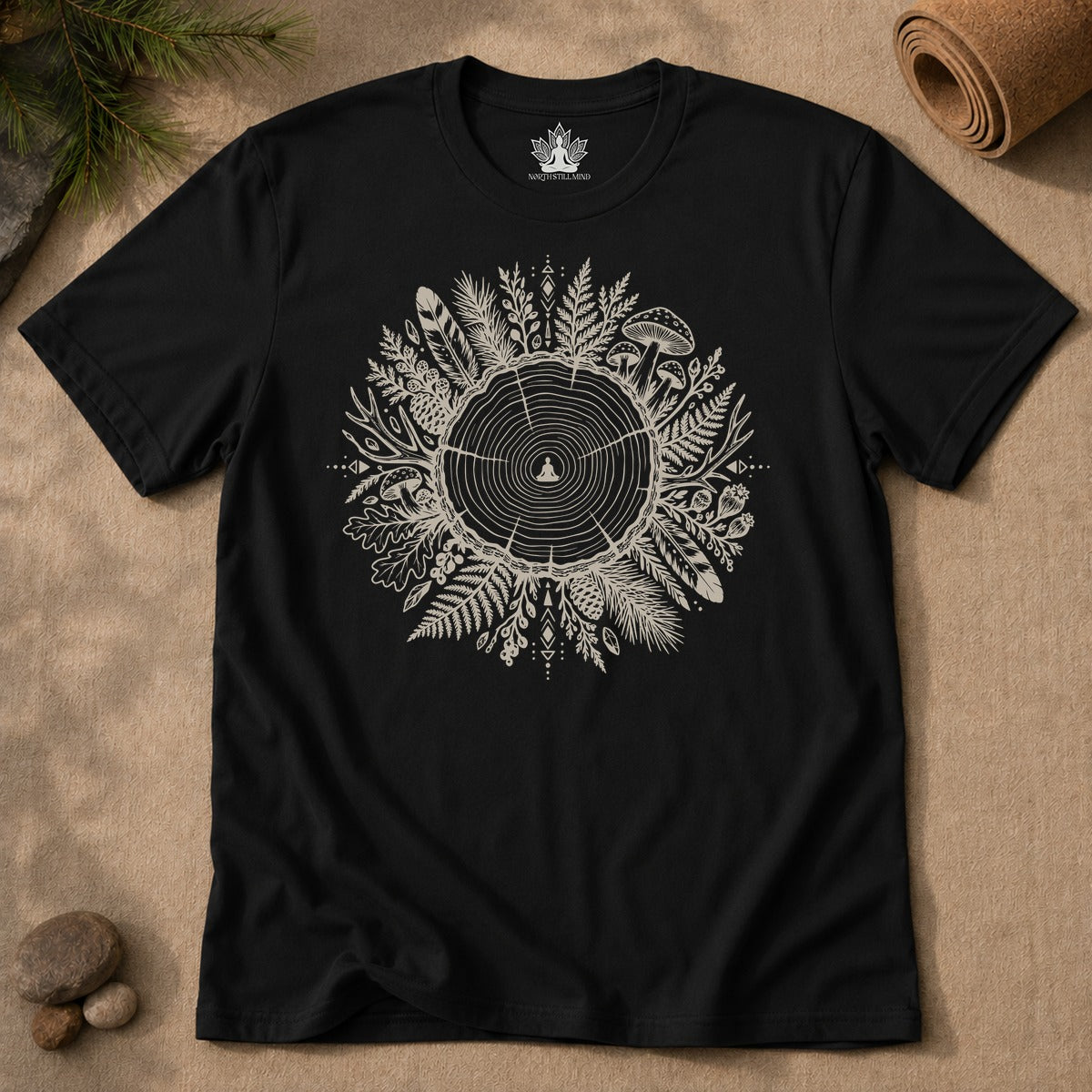 The Quiet Center Woodland Men Tee
