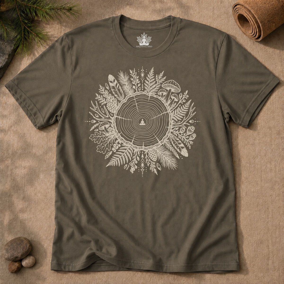 The Quiet Center Woodland Men Tee