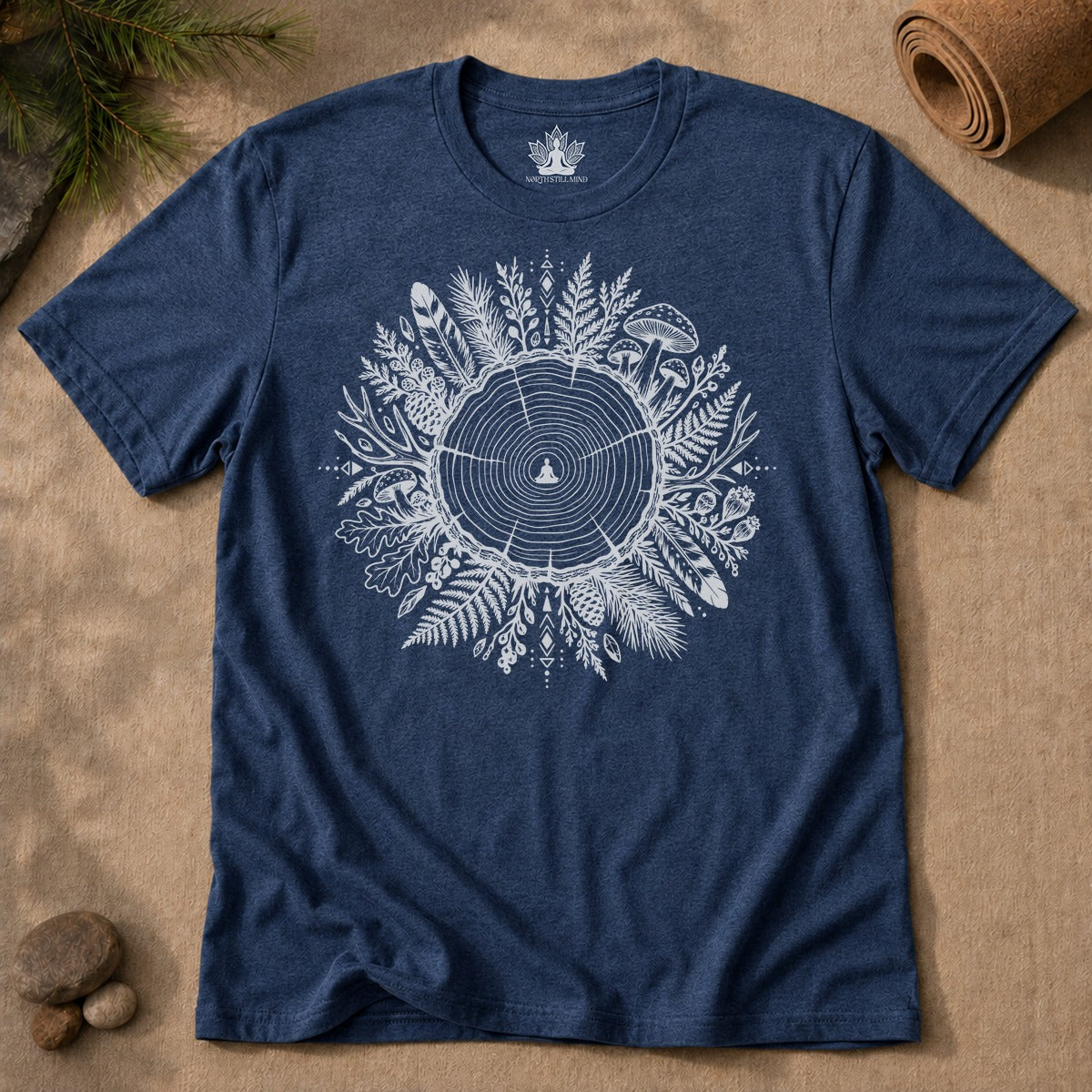 The Quiet Center Woodland Men Tee