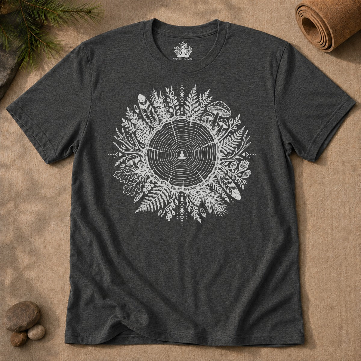 The Quiet Center Woodland Men Tee