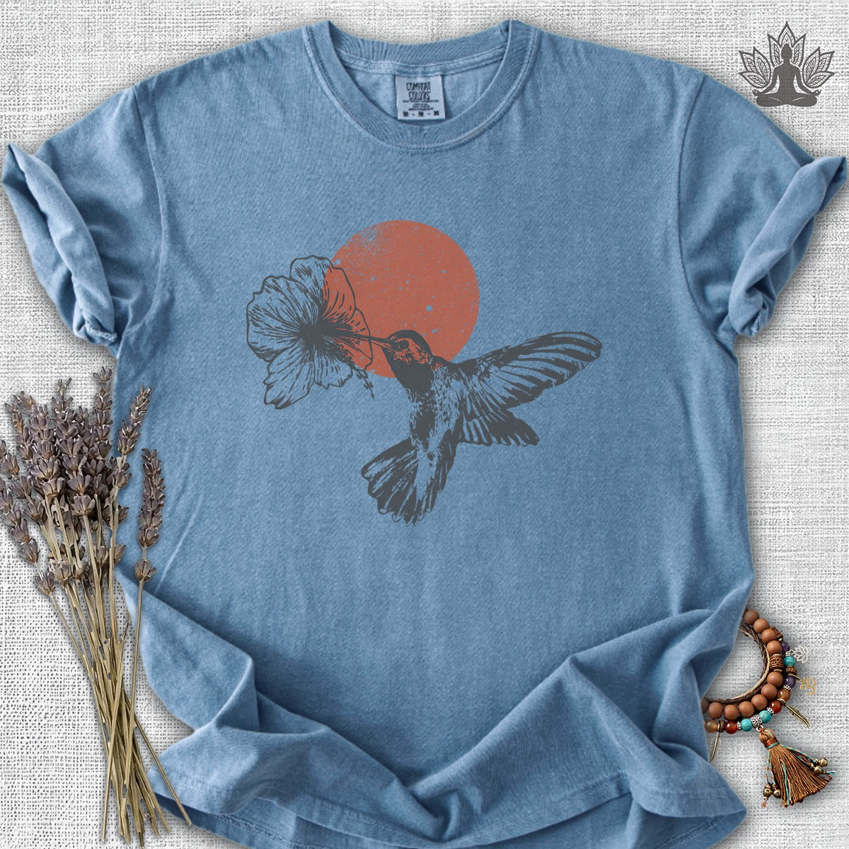 Sunset Hummingbird Comfort Colors® Tee