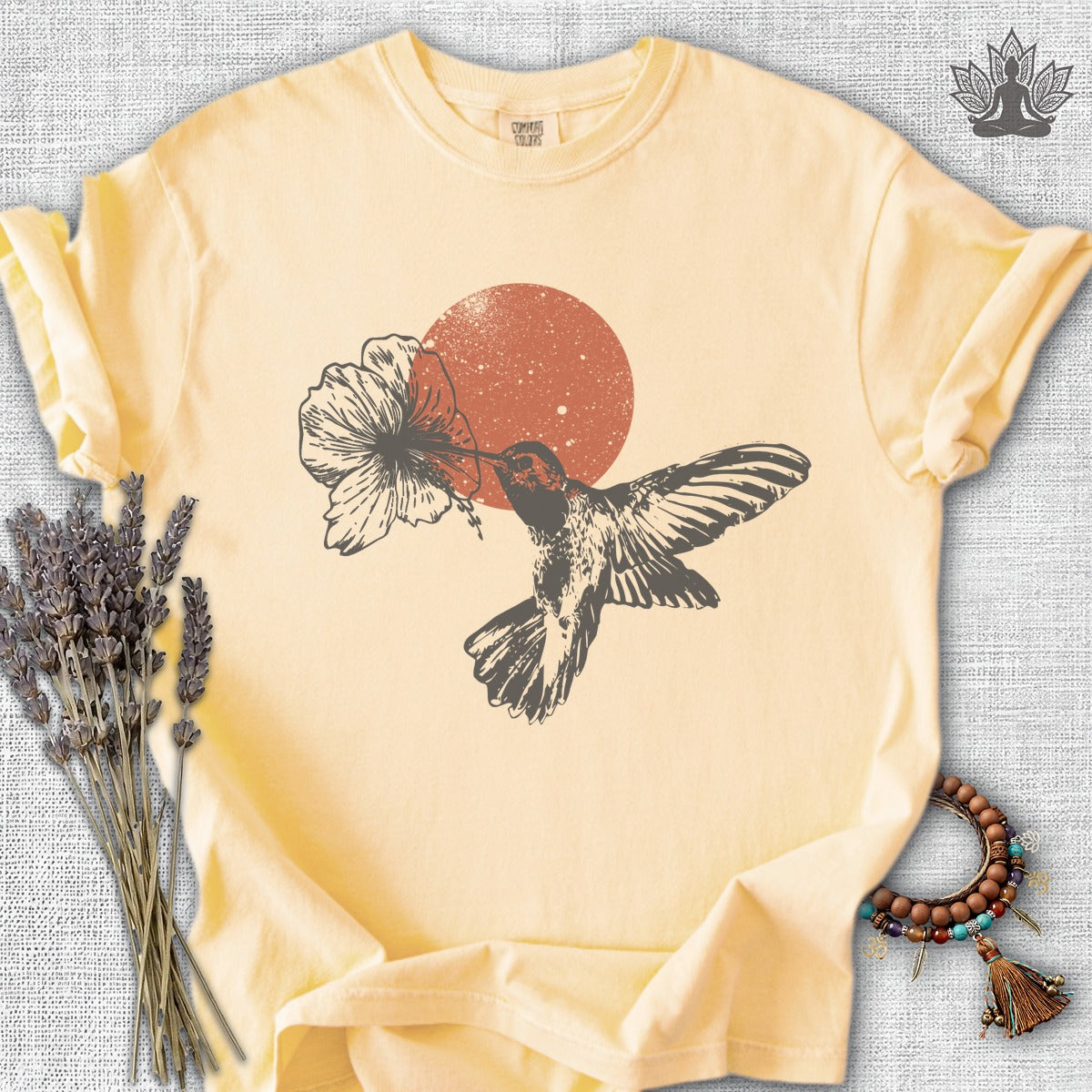 Sunset Hummingbird Comfort Colors® Tee
