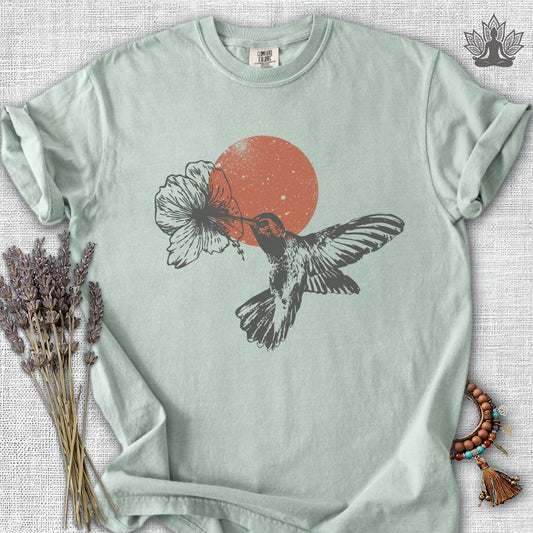 Sunset Hummingbird Comfort Colors® Tee