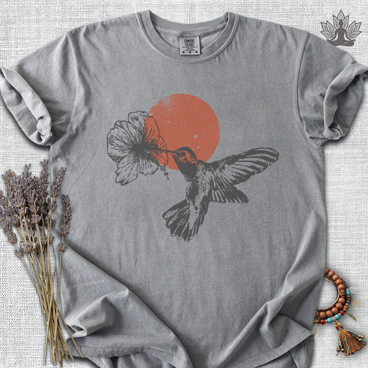 Sunset Hummingbird Comfort Colors® Tee