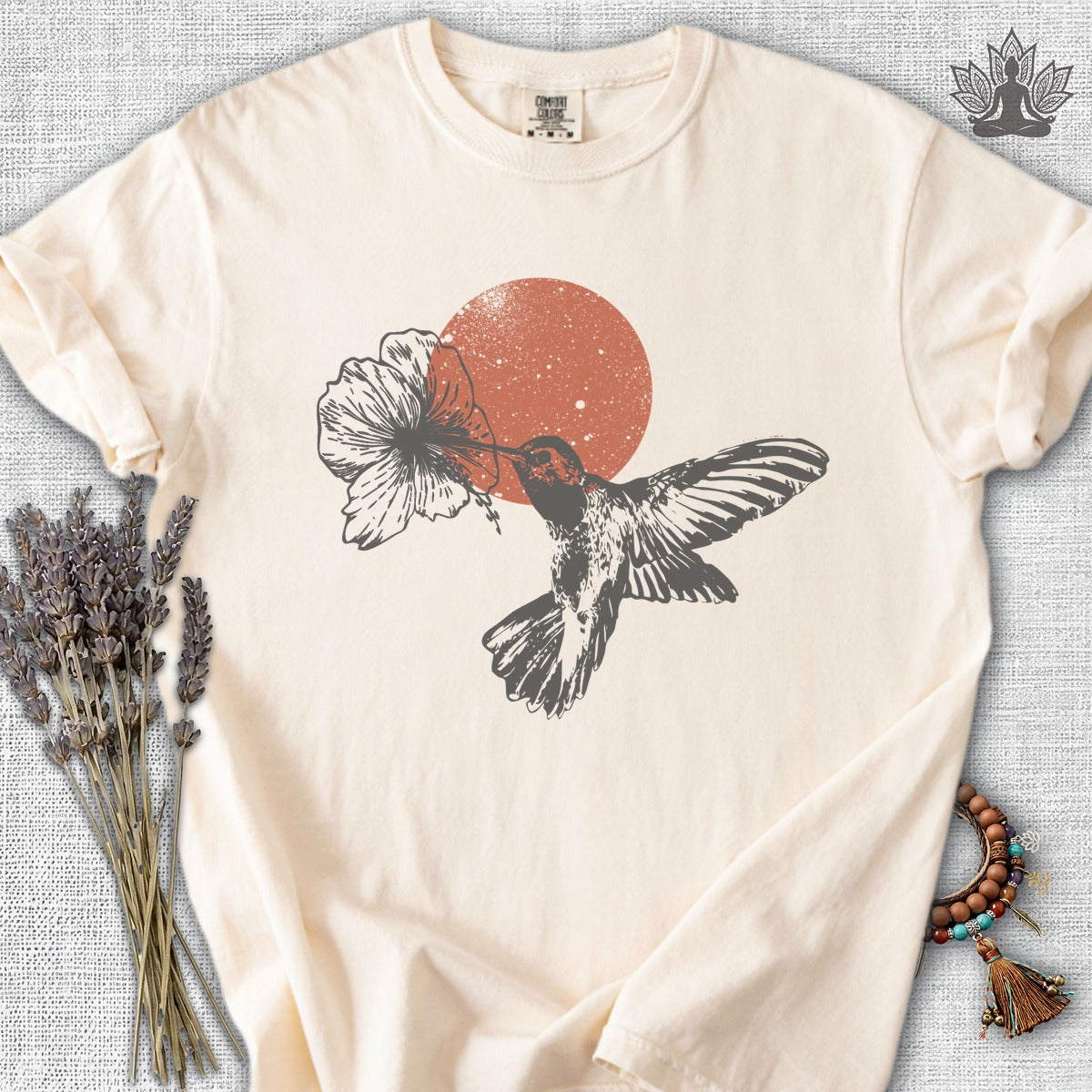 Sunset Hummingbird Comfort Colors® Tee