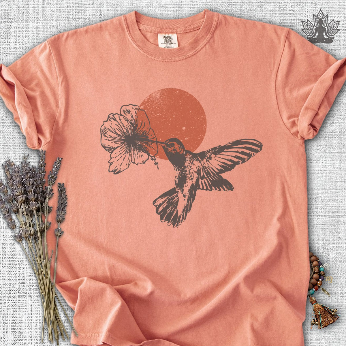 Sunset Hummingbird Comfort Colors® Tee