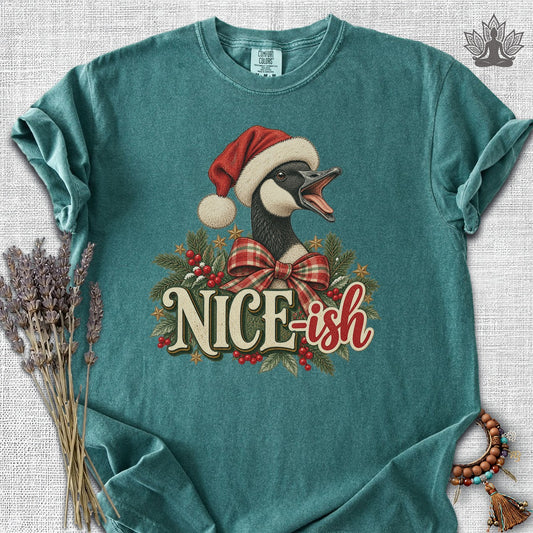 Nice-ish Canada Goose Vintage Christmas Comfort Colors® Tee