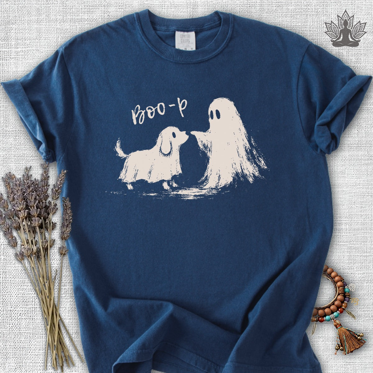 Boo-p Cute Ghost & Dog Comfort Colors® Tee