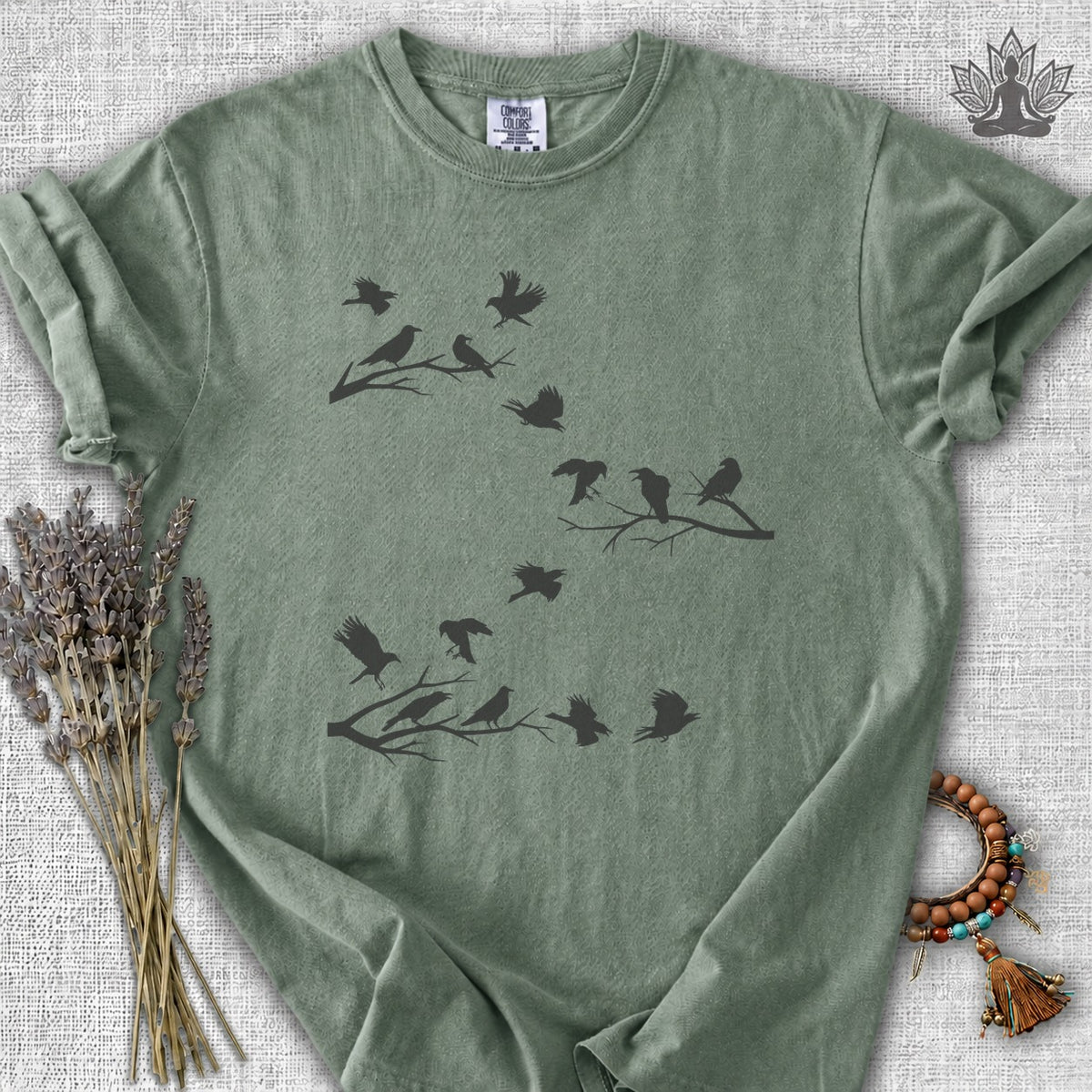 The Gathering of Crows Comfort Colors® Tee