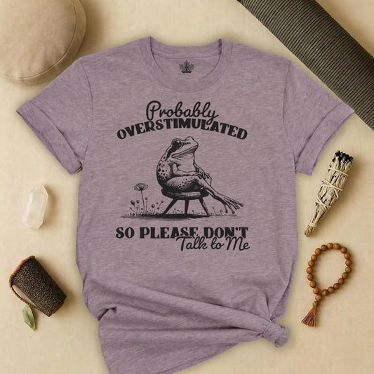 Probably Overstimulated, So Please Don't Talk To Me Tee