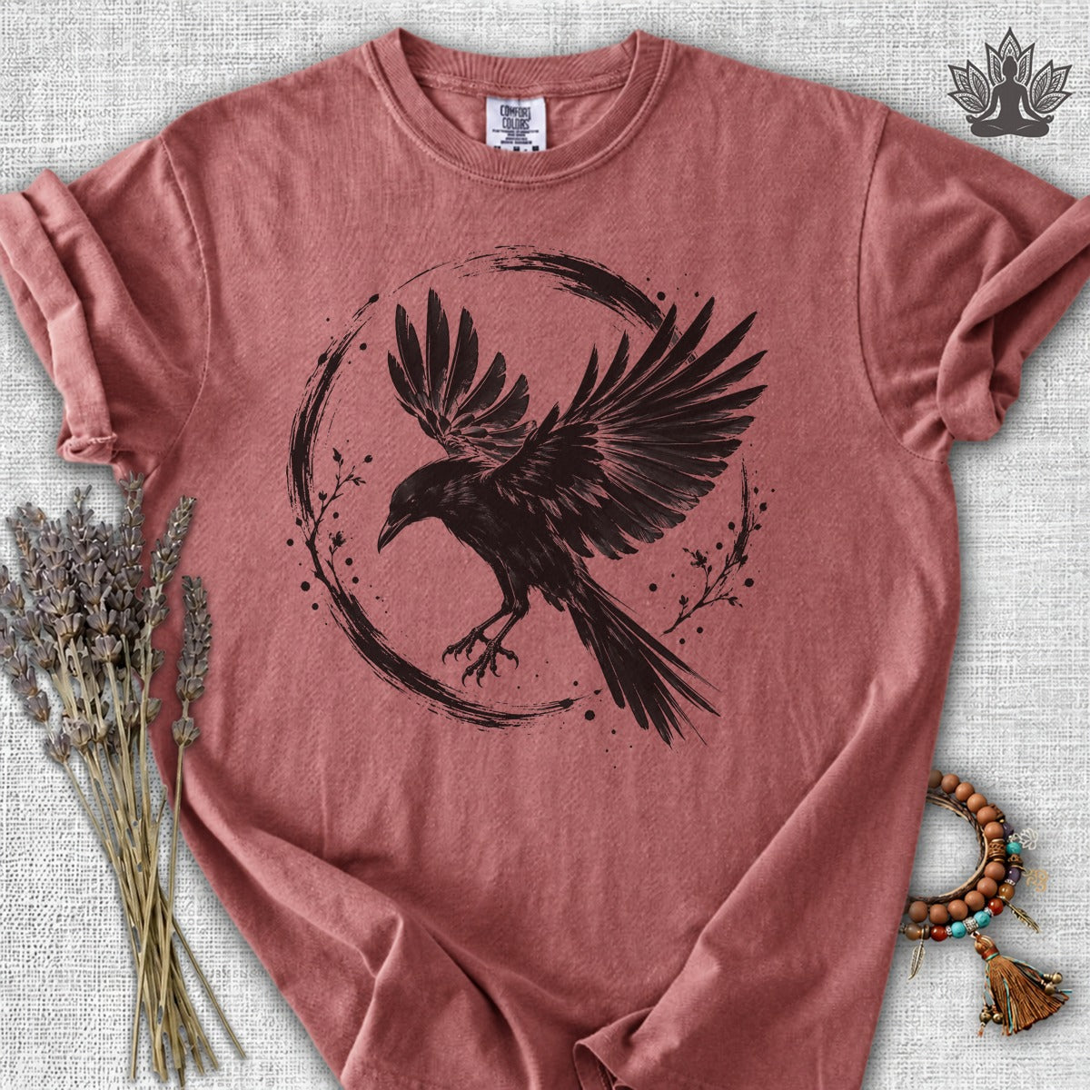 Enso Crow Comfort Colors® Tee