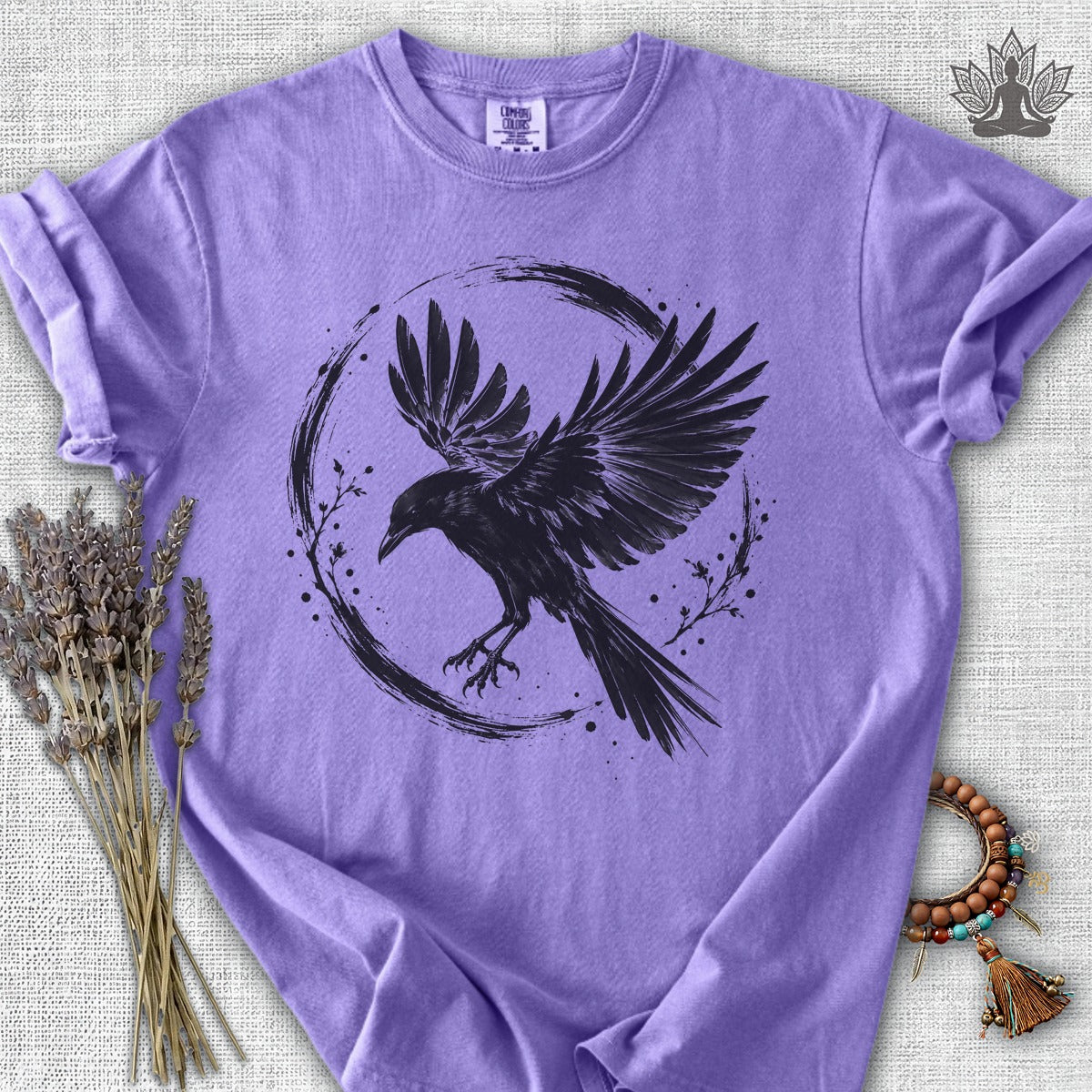 Enso Crow Comfort Colors® Tee