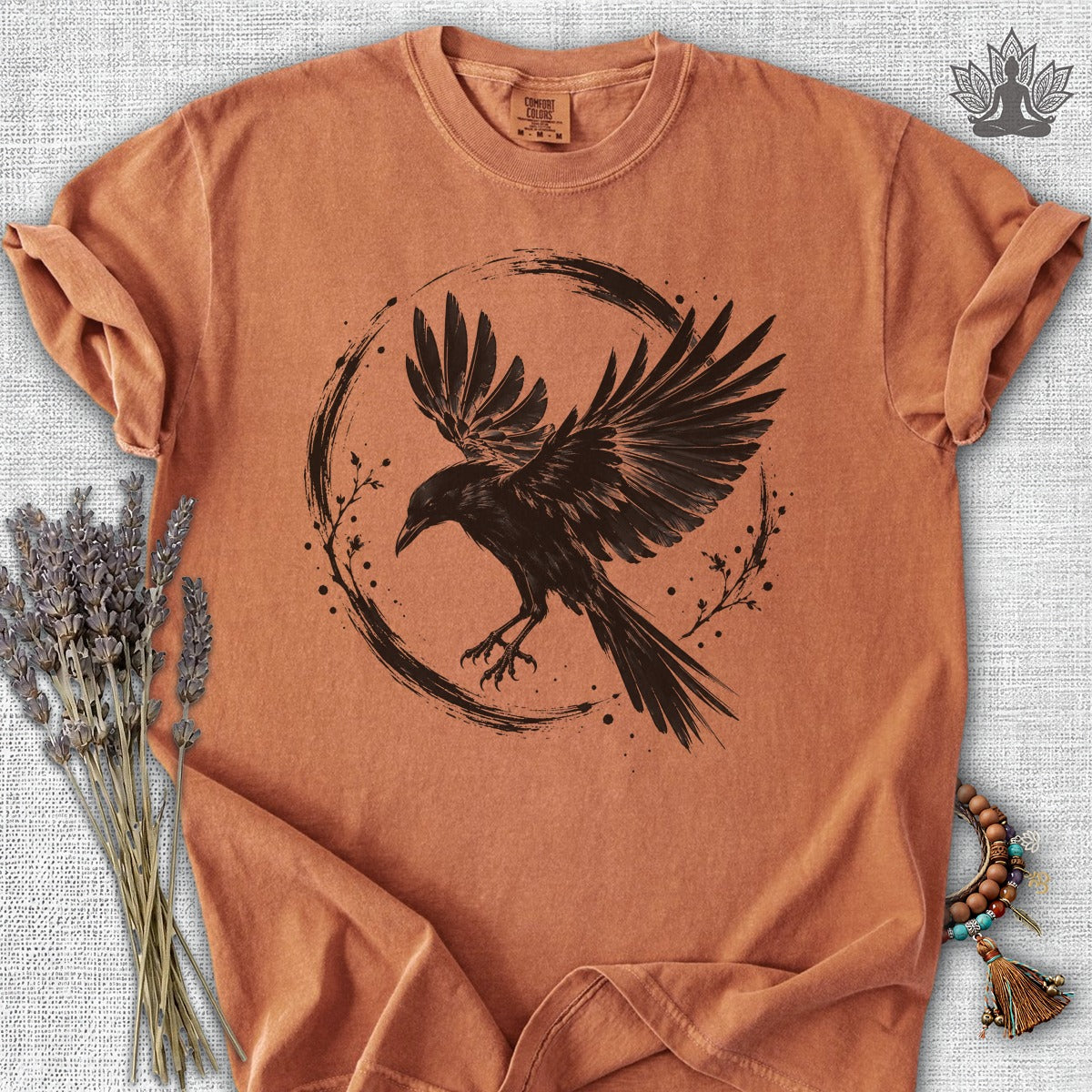 Enso Crow Comfort Colors® Tee