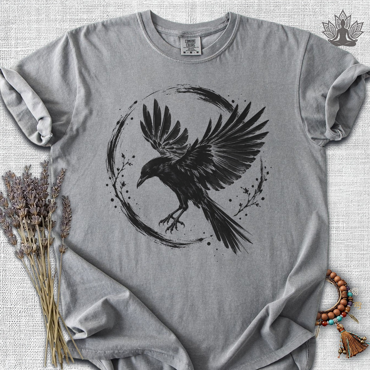 Enso Crow Comfort Colors® Tee