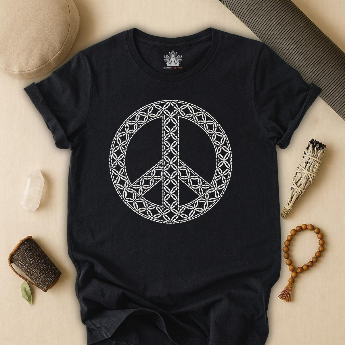 Japanese Geometric Peace Symbol Tee