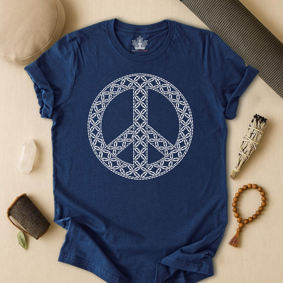 Japanese Geometric Peace Symbol Tee