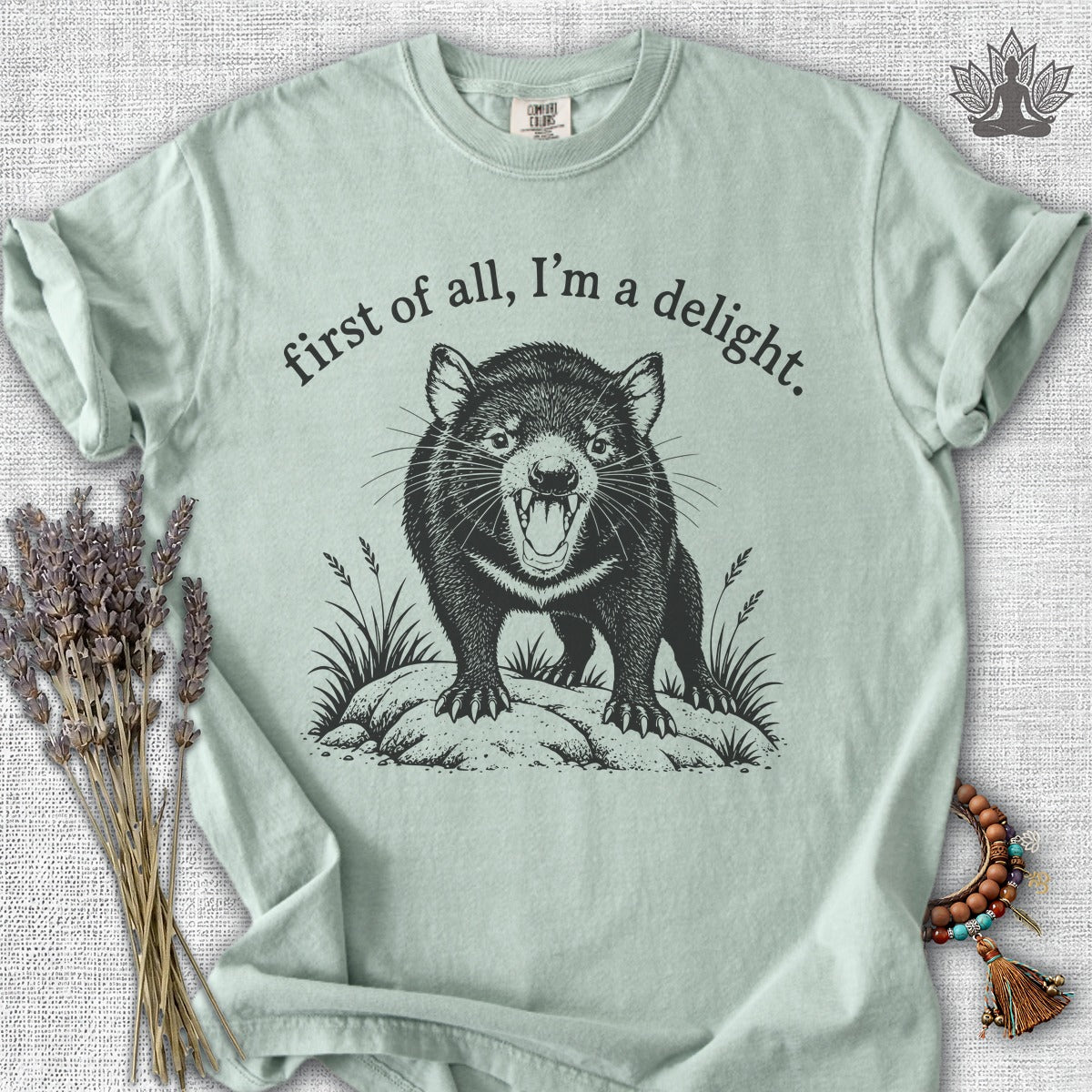 First Of All, I'm A Delight Tasmanian Devil Comfort Colors® Tee