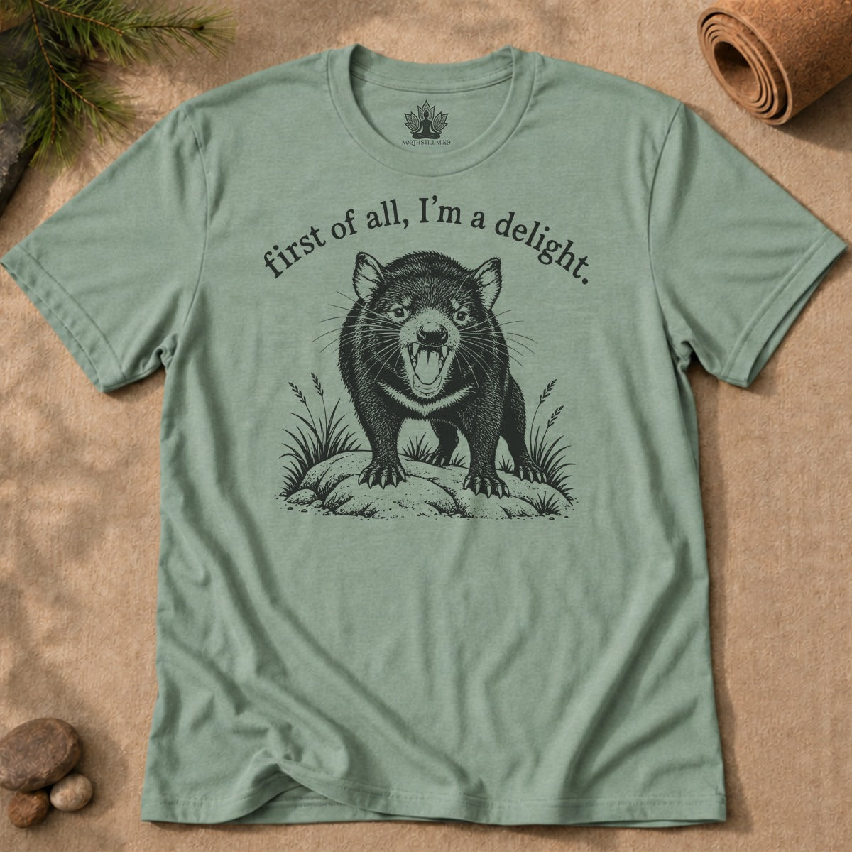 First Of All, I'm A Delight Tasmanian Devil Men Tee