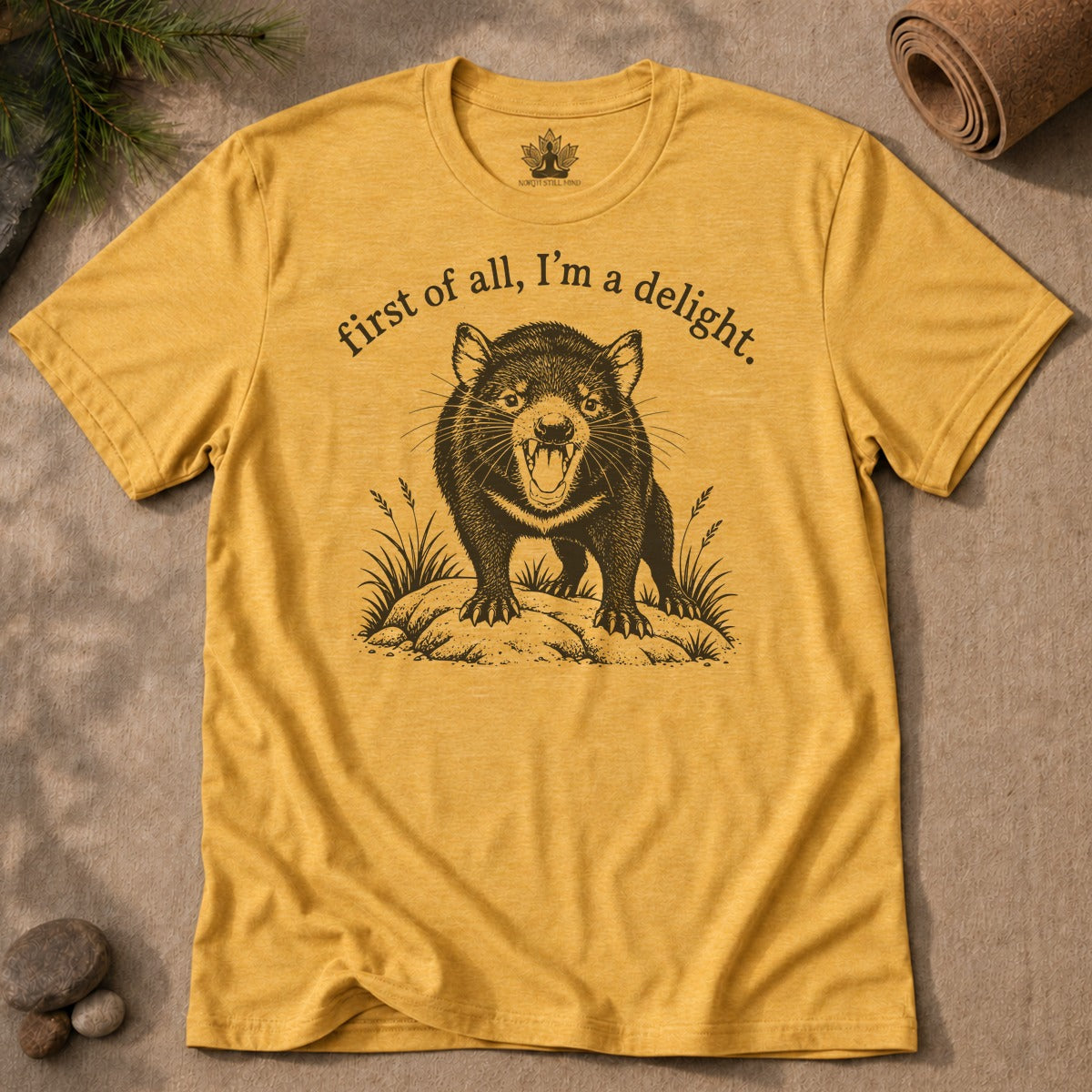 First Of All, I'm A Delight Tasmanian Devil Men Tee