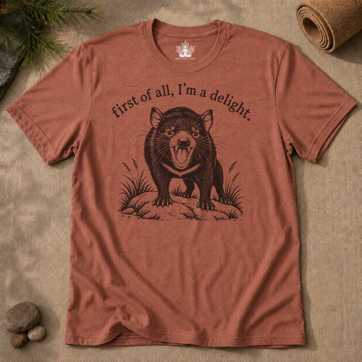 First Of All, I'm A Delight Tasmanian Devil Men Tee