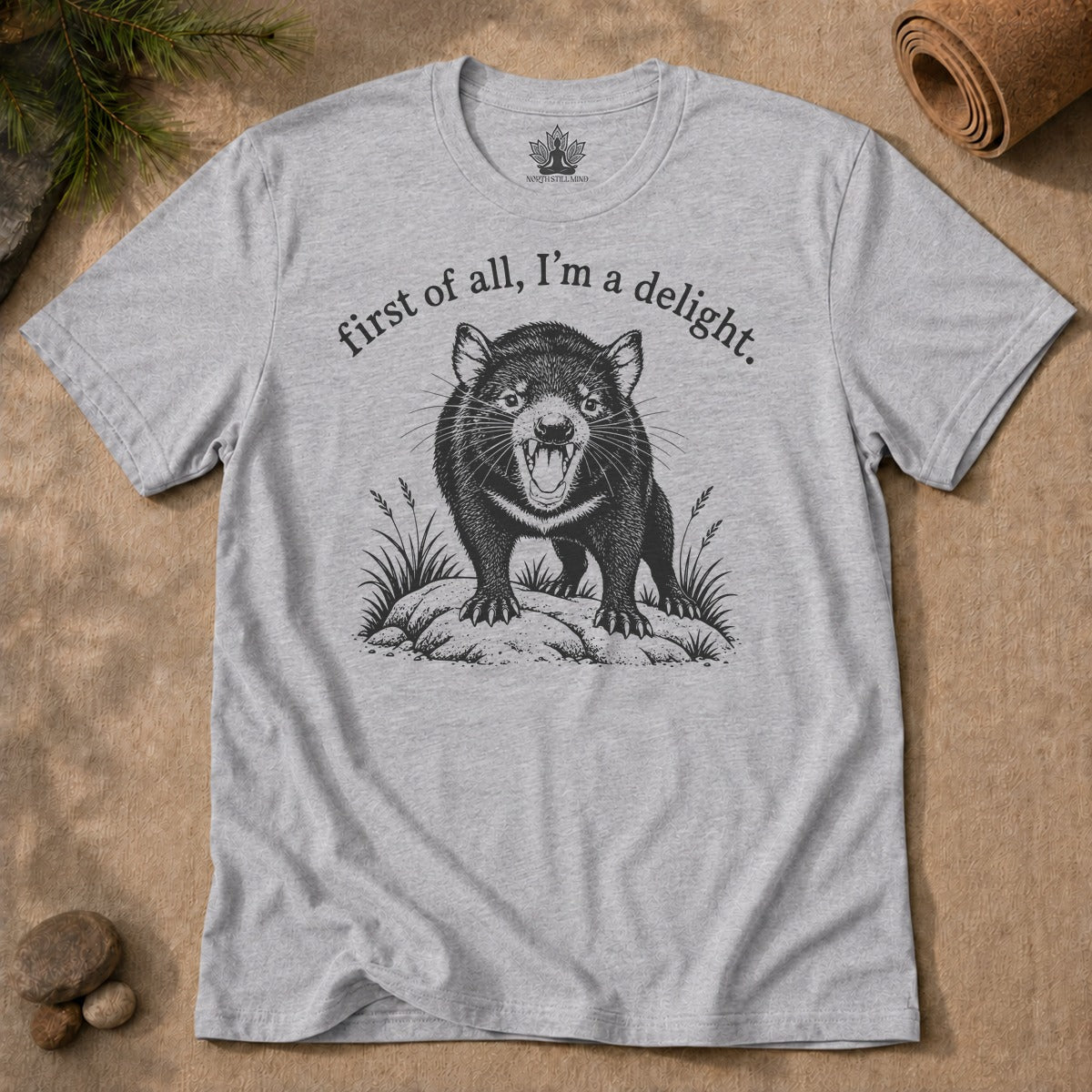 First Of All, I'm A Delight Tasmanian Devil Men Tee
