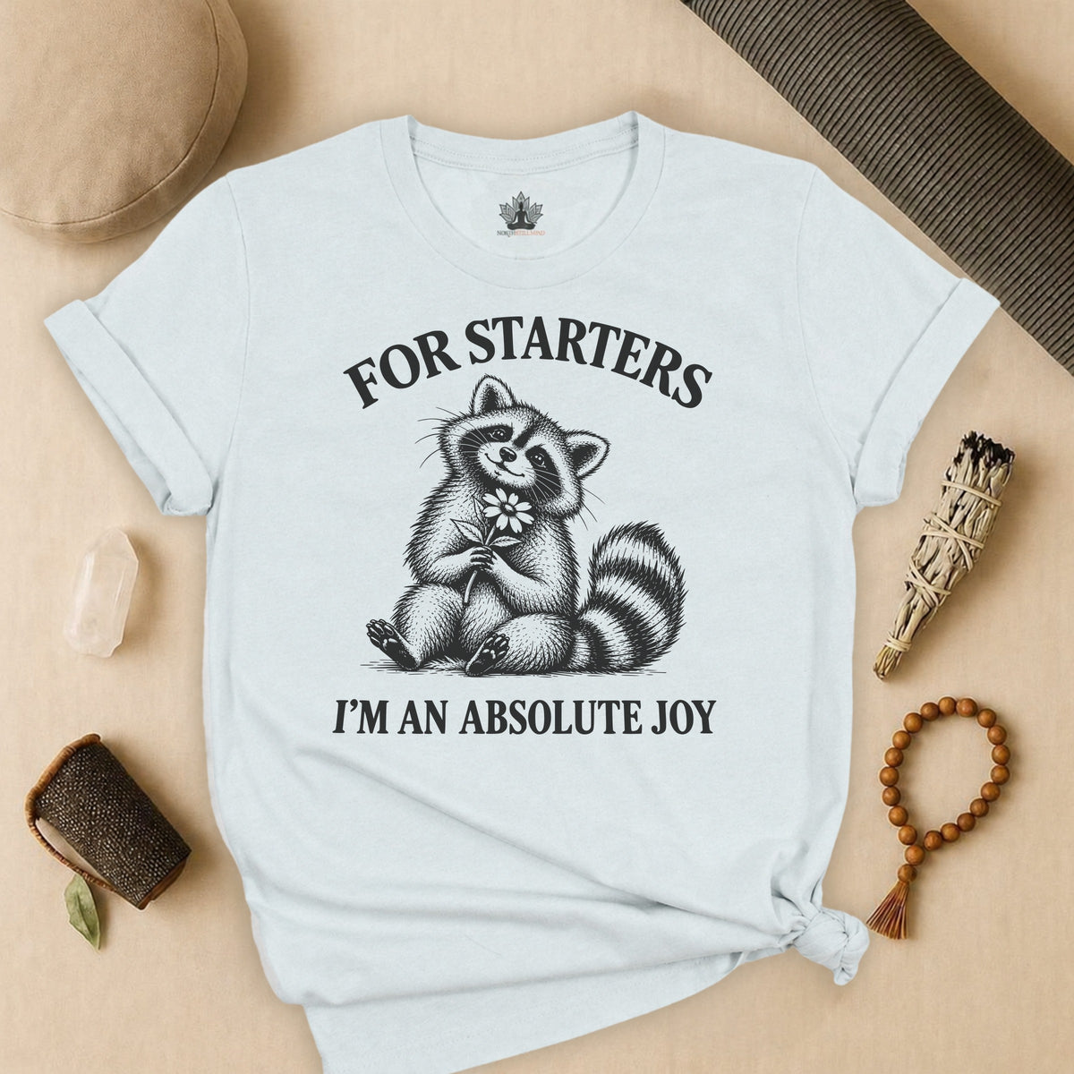 For Starters, I'm An Absolute Joy Raccoon Tee